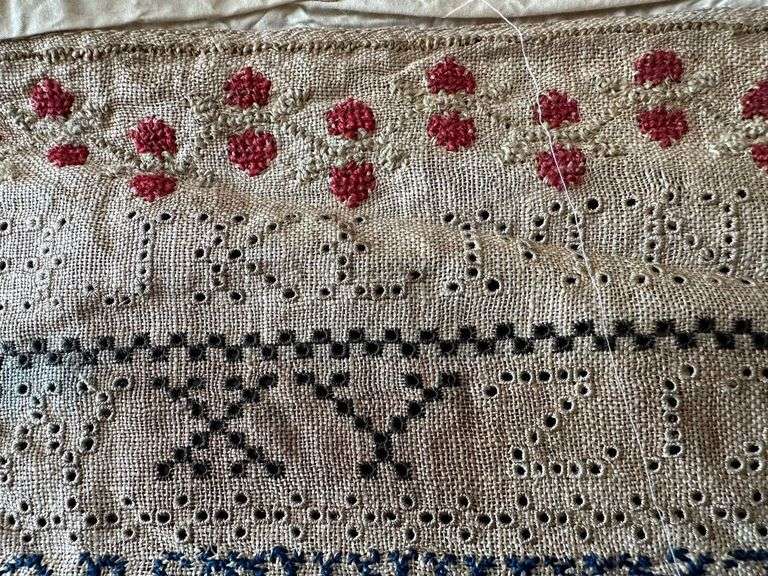 1841 sampler unframed