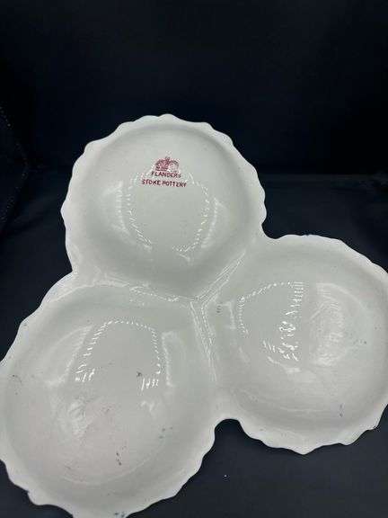 Flanders Stone Pottery Serving Dish