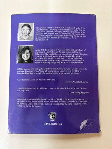 Amanda Greenleaf and the Spell of the Water Witch by Ed Kavanagh (Illustrated by Janice Udell)