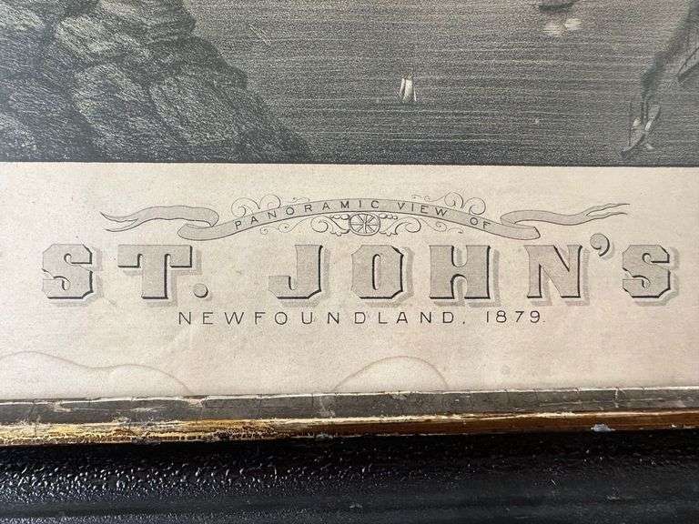 Panorama St. John's cy Ruger, 1879  18 by 30