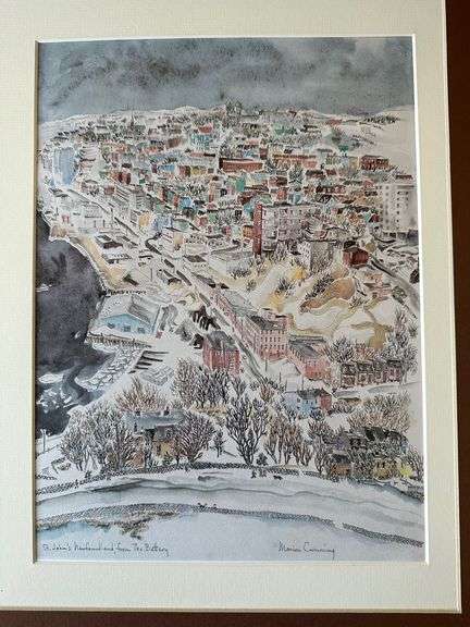 St. John's, NL from the Battery , Marion Cumming