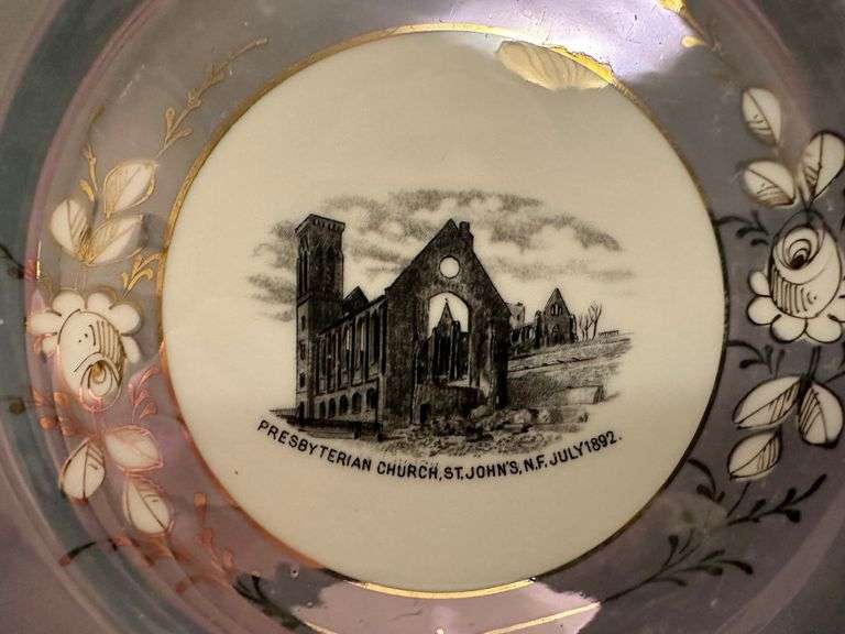 Presbyterian Church St. John's N.F. July 1892 9 inch dia