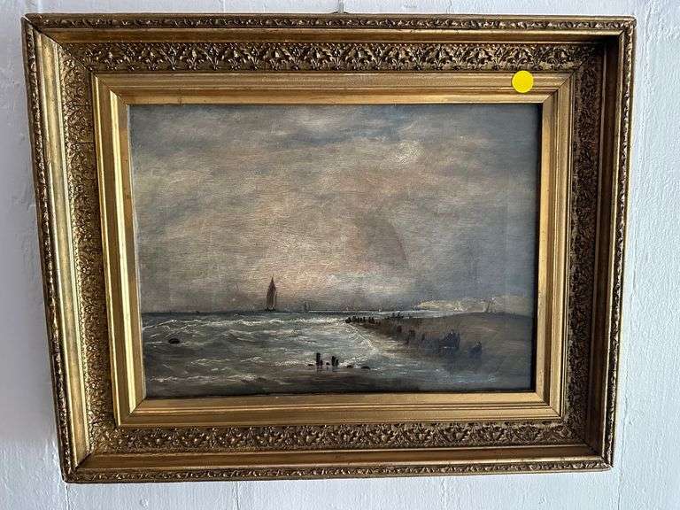 19th Century School British seascape 11 by 15
