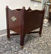 Mahogany Magazine Rack