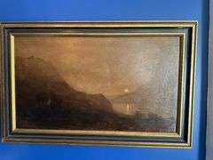 Rare Jacob L. Blauvelt oil of St. John's, see description