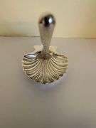 Tiffany and Co sterling pen and base, money clip, see description