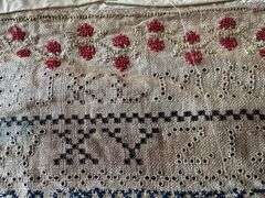 1841 sampler unframed