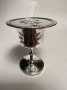 Travel liturgical silver wine chalice, c. 1849 , see description