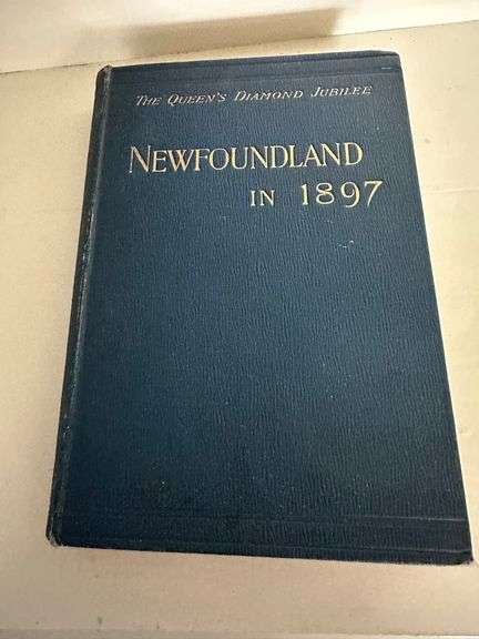 Nfld in 1897 by Rec Moses Harvey with map