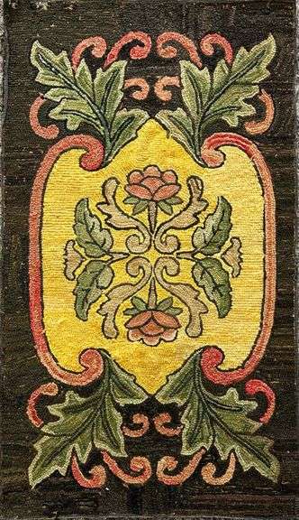 Hand Woven Rug from New Brunswick