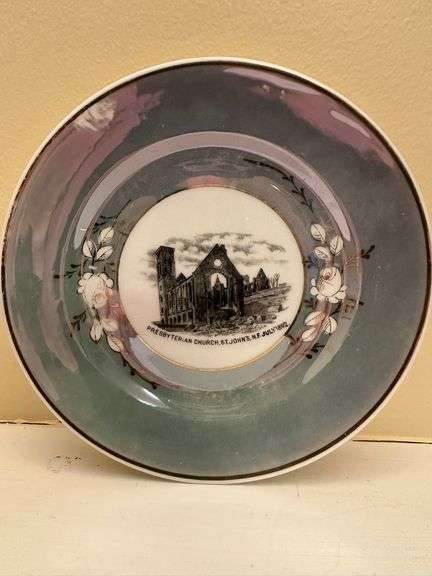 Presbyterian Church, St. John's N.F. July 1892 plate 6 inch