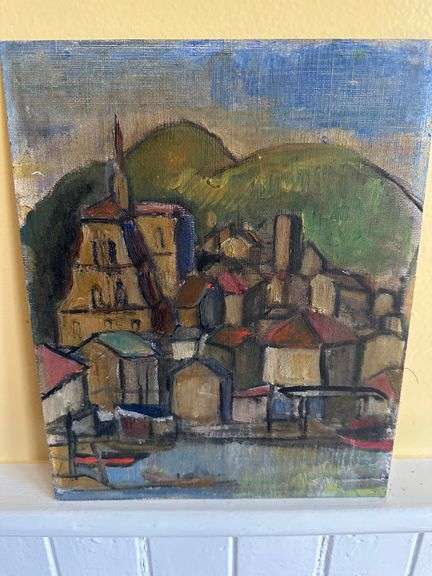 Two unframed Rae Perlin, 8.5 by 10.5 on board