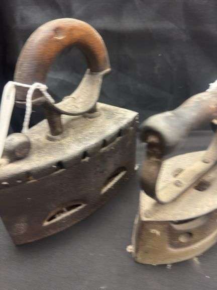 Collection of Six Vintage Irons