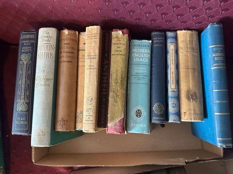 Box Lot two books