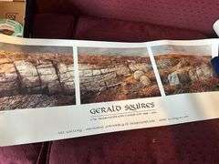 Collection art posters incl Blackwood Fire on Labrador