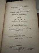 2 vol Principles & Practice Naval court martials 1805