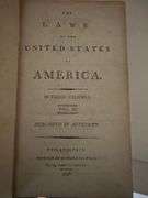 3 Vol US Law 1796
