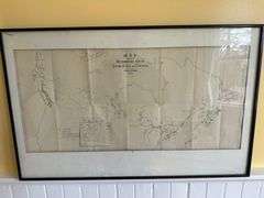 1878 Canadian Meteorological Map
