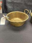 Two Vintage 9" Metal Bowls