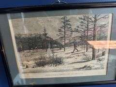 collection 8 19th Century NL steel engravings