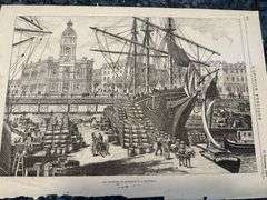 Collection Nfld steel engravings as illustrated