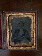 Ambrotype cased photograph c. 1860