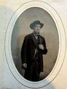 Photo album c. 1880 containing almost 100 photos