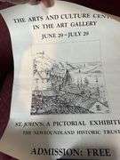 Collection art posters incl Blackwood Fire on Labrador