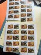 sheets of stamps, first day covers, etc, see desc and photos