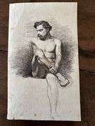 Large collection 19th century drawings by Hon. John Jocelyn