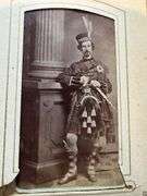 Photo album c. 1880 containing almost 100 photos