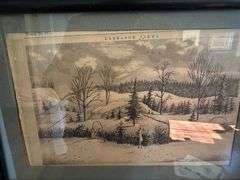collection 8 19th Century NL steel engravings