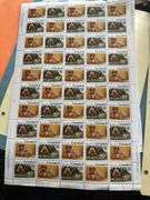sheets of stamps, first day covers, etc, see desc and photos
