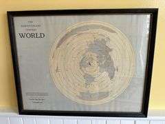 The Newfoundland Centred World Map