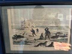 collection 8 19th Century NL steel engravings