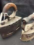 Collection of Six Vintage Irons