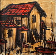 Fishing scene By Carte(?)