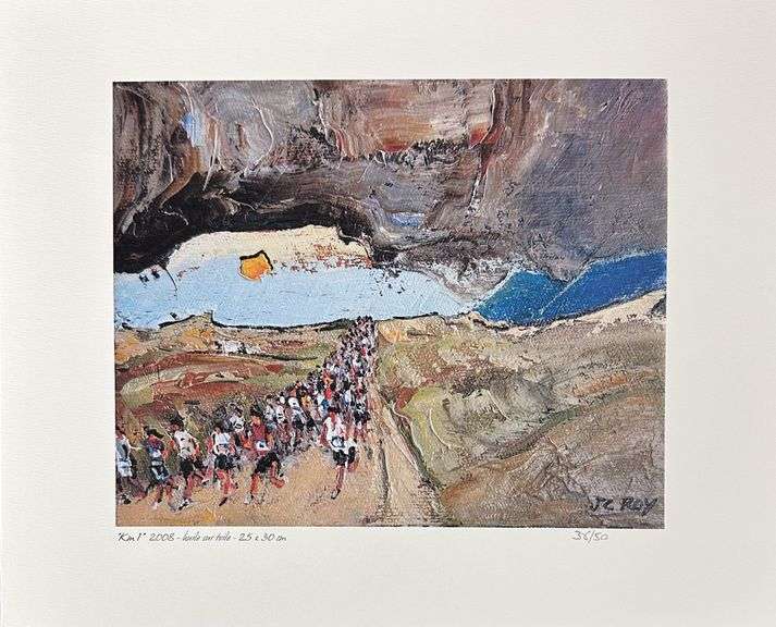 'Km 1' by Jean Claude Roy (1948-)