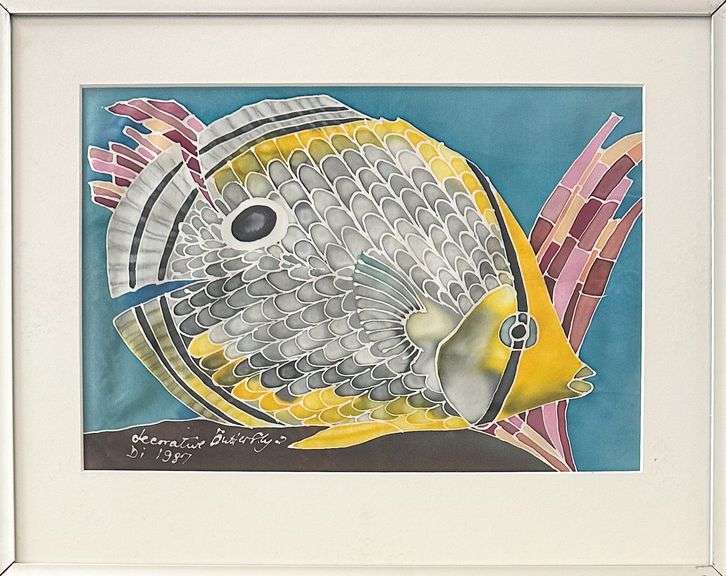 'Decorative Butterfly 2' by Di Dabinett