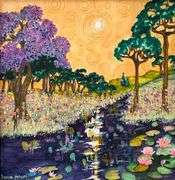 'The Glow of Evening, The Day is Done' by Jane Prior (1940-)