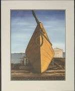 Untitled Boat Scene by Unknown Artist (Illegible)
