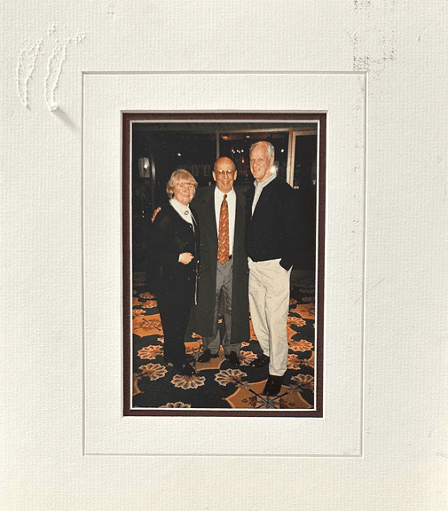 Photograph with Gordie Howe