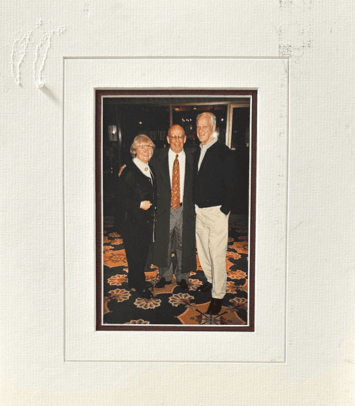 Photograph with Gordie Howe