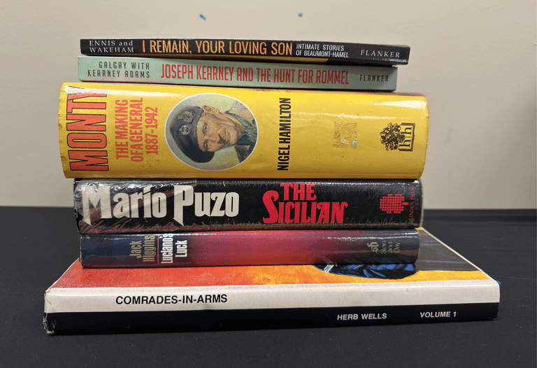 Military books+