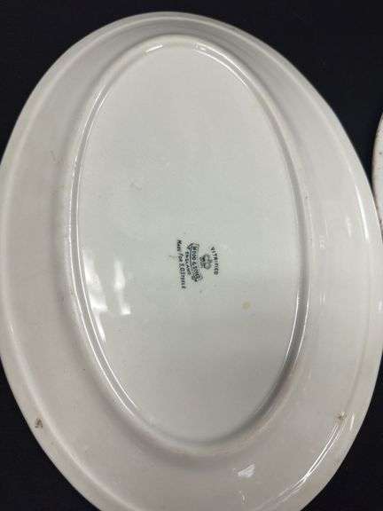 King George the Fifth Seamen's Institute Plate and Newfoundland Coastal S.S. Co. Plate