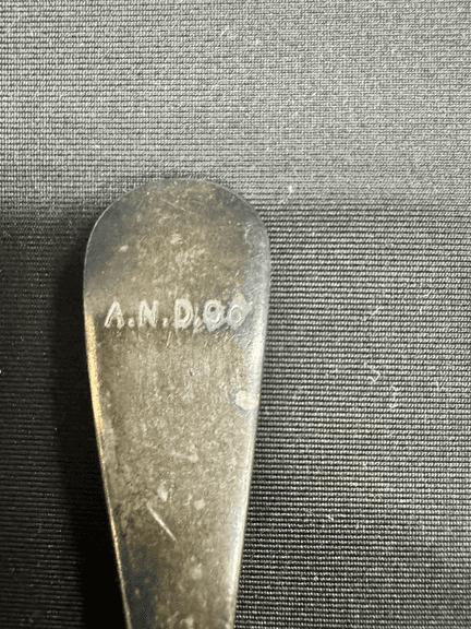 Authentic Silver-Plated A.N.D. Co. Spoon