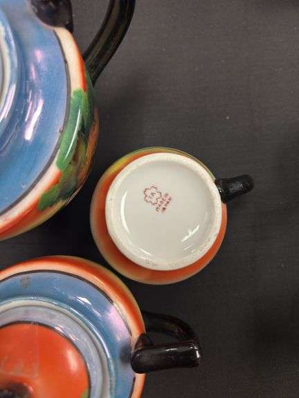 (TA) Made in Japan Teapot with Milk and Sugar