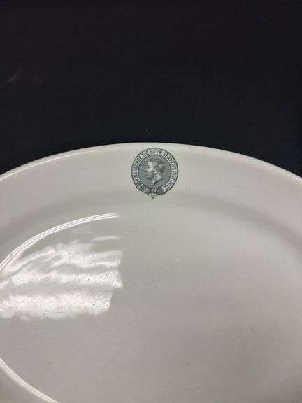 King George the Fifth Seamen's Institute Plate and Newfoundland Coastal S.S. Co. Plate