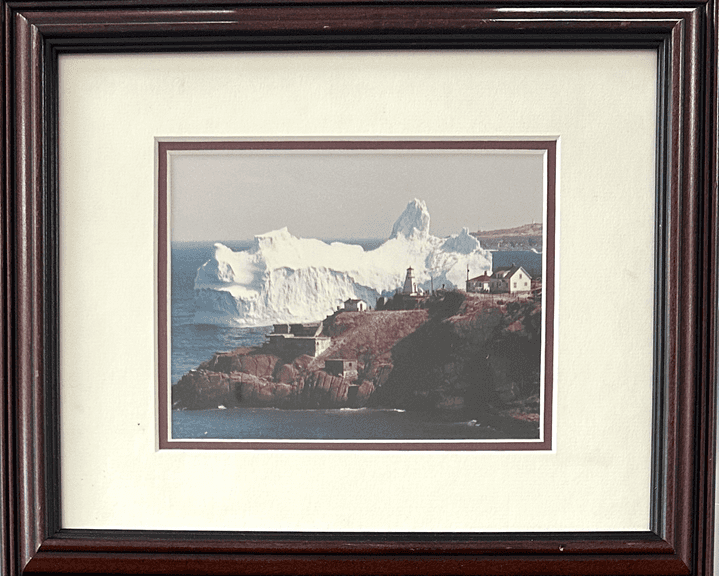 Iceberg off Fort Amherst Framed Photo