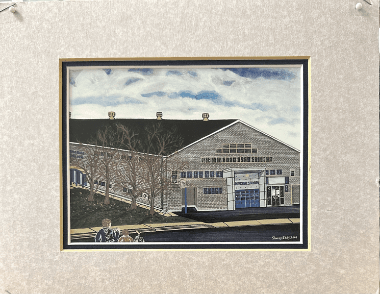Memorial Stadium by Sherry Eddy